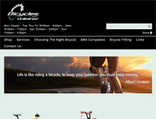 Tablet Screenshot of bicyclesunlimited.net